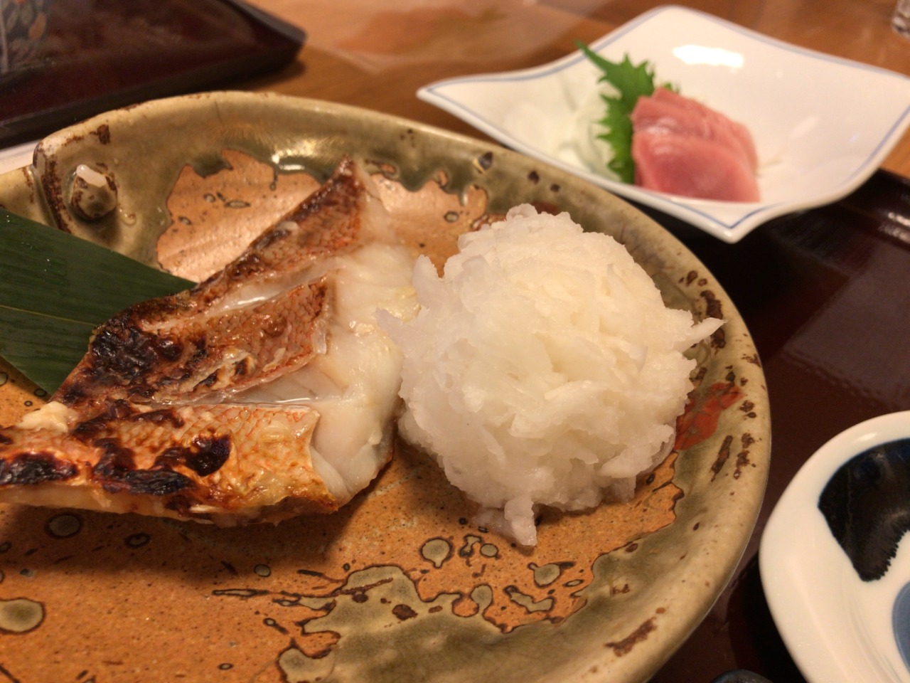 メヌケの焼き魚2